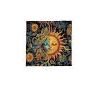 Watreketal Tarots Pliables Pratiques Tissu De Tarotes Faciles À Nettoyer Texture Tissu Tapis Divination Adapté Pratiques Spirituelles Tarot