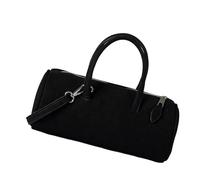 Watreketal Trendy Suedes Handbag Convertible Carry Styles Spacious Crossbody Bag Adjustable Strap for Office Work or Evening Party Lightweight Shopping Bag