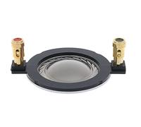 Watreketal Tweeter 34,4 mm Super Tweeters Voice Coil Film Flat 8 Ohm pour Film Hi-Fi Son pour Remplacement du diaphragme de klaxon domestique