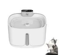 Watrify - Watrify Cat Fountain, 4-Stage Filtration/Super Quiet/Automatic Circulating, 1.5M Smart Sensor, 3 Water Flow Modes, Multiple Filtration Systems for Cats and Dogs (ABS Material)