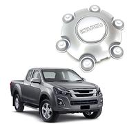 WatSKY 4 Pièces Auto Cache Moyeux,pour Isuzu D-Max 2003-2011,ABS Centre Jante Pièces Remplacement Capuchons Antirouille Anti Poussière Étanche