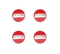 WatSKY 4 pièces Voiture Cache moyeux Stickers, pour BBS 60MM Jante Capuchons Centre Roue Badge décoration Imperméable Anti poussière,A