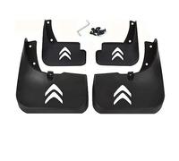 Watsky 4Pcs Voiture Bavettes Avant Arrière,pour Citroen C2 Auto Caisse Garde Boue Anti Éclaboussures Protection et Durable
