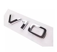 WatSKY décalcomanies en 3D de Voiture d'emblèmes,pour V10 arrière Chrome Logo Couverture Autocollan,B