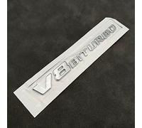 WatSKY décalcomanies en 3D de Voiture d'emblèmes,pour V8 biturbo arrière Chrome Logo Couverture Autocollan