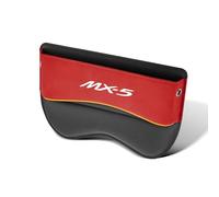 Voiture siège Cuir PU Boîte De Rangement, pour Mazda MX-5 Console D'écart Organisateur,Siège Remplisseur Latéral De Stockage Poche,C