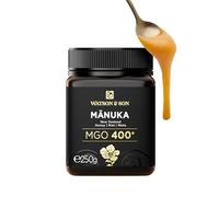 Watson & Son Miel de Mānuka MGO 400+ (250g) - Certifié 100% pur et brut - Mis en pot et scellé en Nouvelle-Zélande - Miel de Mānuka
