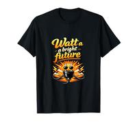 Watt a Bright Future Prise d'humour d'électricien Lever de Soleil T-Shirt