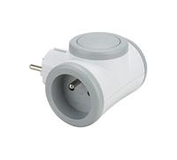 Watt and Co - Biplite rotative compacte + interrupteur 2x16A (2P+T)