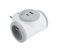 Watt&Co – Biplite rotative design et compacte 16A + USB A/C