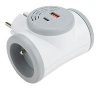 Watt&Co – Biplite rotative design et compacte 16A + USB A/C