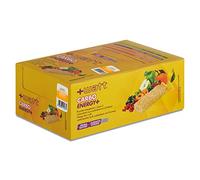 +WATT - Carbo Fruit Energy+ - Barre énergétique à base de fruits séchés pré-travail-out ou pendant l'entraînement (abricot, boîte 20 pièces)