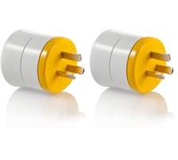 Watt&Co - Adaptateur Chine/Australie/Nouvelle Zélande (Lot de 2)
