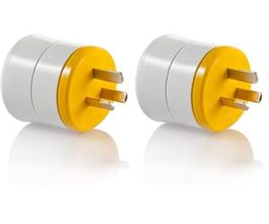 Watt&Co - Adaptateur Chine/Australie/Nouvelle Zélande (Lot de 2)