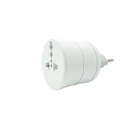 WATT & CO ADU-11B Adaptateur de voyage, Blanc/Rose