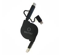 Watt&Co - Câble USB 3 en 1 connectique universelle