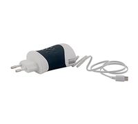 Watt&Co - Chargeur de Smartphones et Tablettes Blanc/Gris