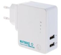 WATT&CO WATTBOX Chargeur USB & Powerbank 2-en-1 3.1A 2600mAh