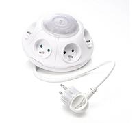 Watt & Co MP-TWISTER Multiprise parafoudre ultra-compacte 6 ports