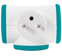 Watt And Co - Multiprise Rotative 3x16a Turquoise