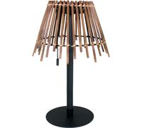 WATT&HOME-Lampe Eleonor coloris marron en bambou Watt & Home - 32 cm