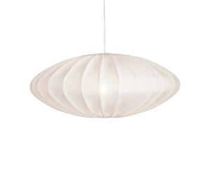 Watt & Veke Abat-jour Ellipse 65 cm lin Blanc