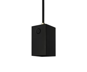 Watt & Veke Lampe à suspension Box noir mat