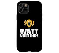 Watt Volt Votre Compagnon électricien et apprenti Disant Coque pour iPhone 11 Pro
