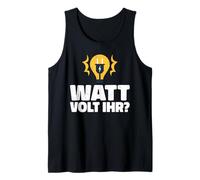 Watt Volt Votre Compagnon électricien et apprenti Disant Débardeur