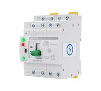 Wattive ATS G2R 4P Commutateur de transfert automatique double puissance 63 A 400 V - Commutateur de transfert automatique - Rail DIN - Commutateur de courant de secours - Pour les installations