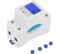 Wattmètre, compteur d'énergie, faible consommation, haute stabilité, montage sur rail DIN 35 mm pour la maintenance des circuits