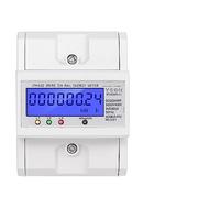 Wattmètre électronique multifonctionnel RS485, 3 phases, 4 fils, compteur de consommation d'énergie, 5-80A, 380V AC, 50Hz, rétro-éclairage, 1 pièce Interrupteur automatique