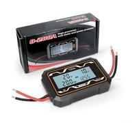 Wattmètre numérique CC, écran LCD numérique, watt-ampèremètre, analyseur de puissance 200 A, tension 0-60 V moniteur de batterie (200 A)