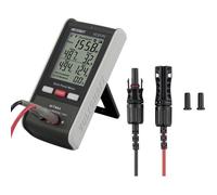 Wattmètre solaire - VOLTCRAFT - VC121 - Mesure jusqu'à 800 W - Grand écran rétroéclairé - CAT III 1500 V
