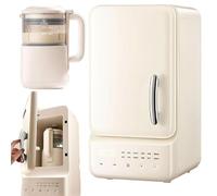 Wattram Machine A Jus, Extracteur De Jus Wattrram, 9 Kinds of Noise Reduction Technology,12H Appointment Function, Fast Heating, for Soy Milk, Porridge, Soup, Juice, Milkshake (1 set)