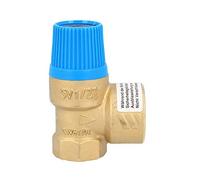 Watts 0216106 Valve de sécurité à Membrane 1/2", 6 Bar Soupape, Bleu