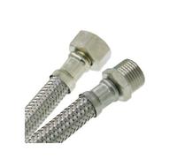 Watts - Flexible sanitaire Ø intérieur 8 mm - Flexible sanitaire Inox Ø intérieur 8mm Femelle 1/2"(15/21) - Mâle 3/8"(12/17) - longueur 50 cm