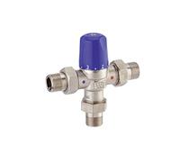 Watts - Mitigeur thermostatique - Mitigeur thermostatique compact MMV-C corps 1" nickelée Mâle G 3/4"