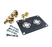 Fixation robinetterie entraxe 50 mm à glissement - per diamètre 16 - Robifix GRIPP