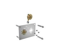 Sortie de cloison ROBIFIX (EVIER / LAVABO) entraxe 60mm PER Ø16 - raccord à Sertir Mâle 3/8"" (12/17)