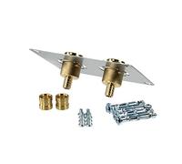 Watts - Raccord à glissement - Sortie de cloison ROBIFIX (EVIER / LAVABO) entraxe 60mm PER Ø12 - F1/2" Raccord Droit à Glissement