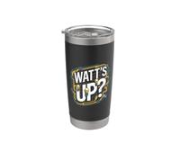 Watt's Up - Pose de panneau solaire photovoltaïque Gobelet isotherme en acier inoxydable double paroi