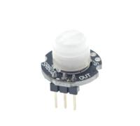 WATTSBVD Module de détection de Mouvement Mini MH-SR602, kit de détection Infrarouge pyroélectrique PIR, Interrupteur sensoriel, Support for Bricolage avec Objectif