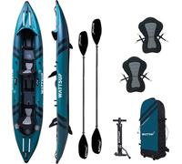 WattSUP COD 2 personnes kayak SET gonflable Drop-Stich canoë bateau kayak pagaie