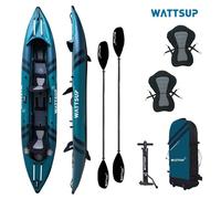 WattSup COD 2 Personnes Kayak Set Gonflable Drop-Stich Kanu Bateau Kayak Pagaie