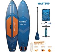 WattSUP LINED 10'2" SUP Board SET Stand Up Paddle petit pliable Surf iSUP 310x84