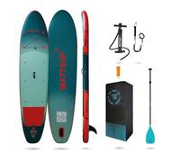 Wattsup - Sup Stand Up Paddle Gonflable - Gamme First - Dropstitch - Pack Complet : Pagaie Leash Pompe Sac de Transport