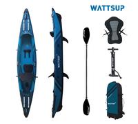 WattSup Torpille 1 Personnes Kayak Set Gonflable Dropstich Kanu Bateau Pagaie