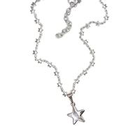 WaTudouYe Chaîne coréenne tendance étoile cristal mignon esthétique bricolage brillant pendentif femmes Y2K bijoux Egirl accessoire Y2k hommes pour femmes