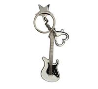 WaTudouYe Y2k Porte-clés guitare pentagramme étoile pour femme - Tendance - Vintage - Accessoires esthétiques - Cadeau